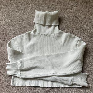 Tiger Mist White Turtleneck